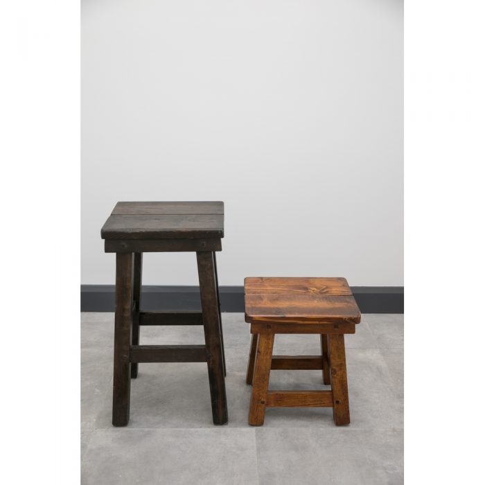 Wooden Low Stool